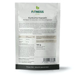 Kurkuma Kapseln mit Piperin – 240 Kapseln – Reicht für 2 Monate